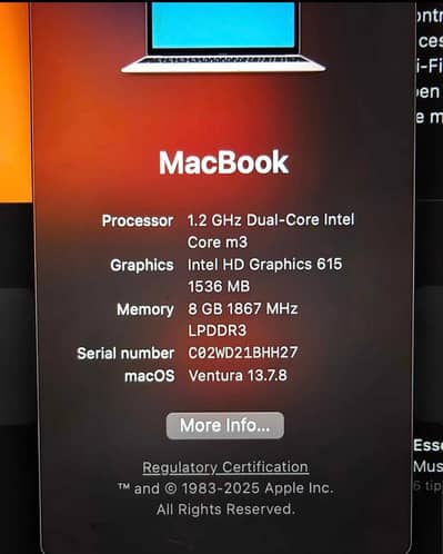 MacBook 12-inch (Rose Gold) – Excellent Condition