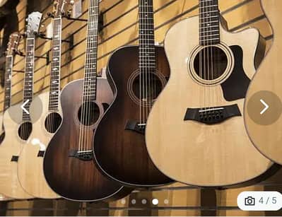 Quality guitars collection at Acoustica guitar shop