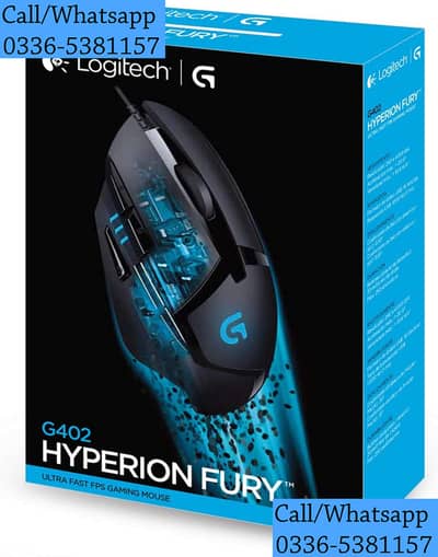 Urgent Sale Box Pack Brand New Unused G402 RGB Gaming Mouse 1000hz 1ms