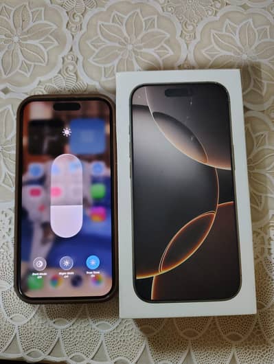 iphone 16 pro jv box and cable 10 /10 100 health under warranty