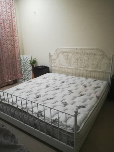 IKEA King size bed with luxury St Regis mattress 12 inch