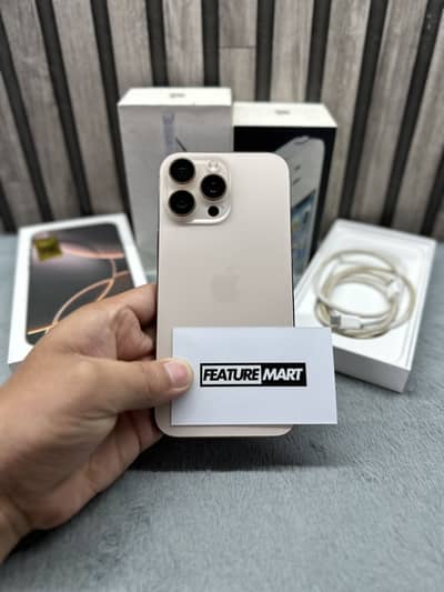 16 Pro Max | 256GB | Under Warranty | PTA Approved | Desert | Apple