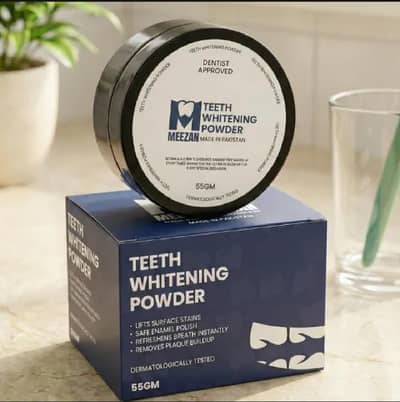 TEETH WHITENING POWDER/DENTIST APPROVED TEETH WHITENING POWDER