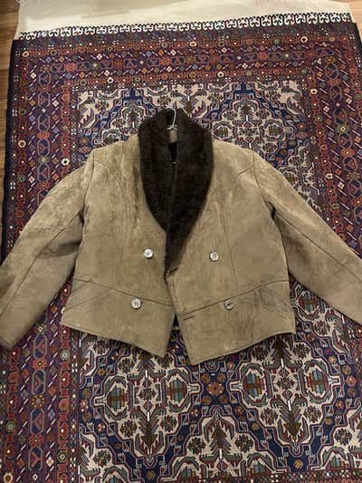 Hunters lambskin shearling jacket