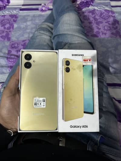 Samsung A06 10/10 condition 6gb 128gb