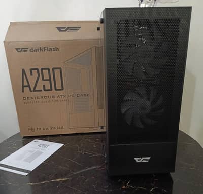 DarkFlash A290 ATX With 3 ARGB Fans Gaming Case - Black