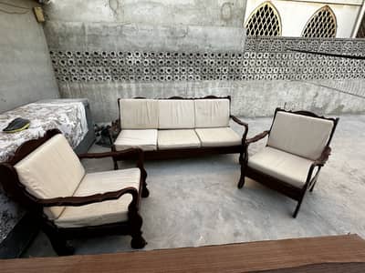 7 Seater Sofa Set with Sofa cum bed