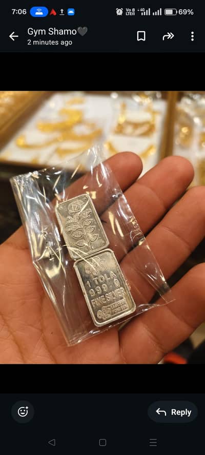 chandi one tola bar for sale