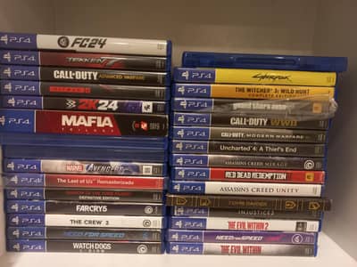 PS4 GAMES (MANY TITLES TO BUY)