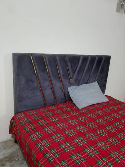 King Bed Grey Colour