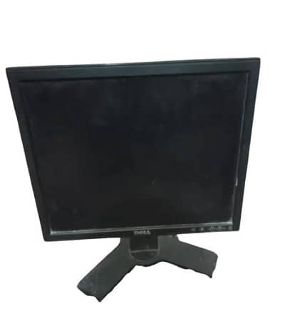 Dell working monitor in black