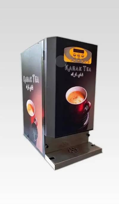 Tea Coffee vending machine/4 flavors
