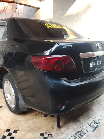Coyota Corolla  Black Colour. 03337124000