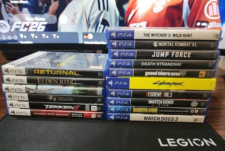 Playstation Games - PS5 and PS4 Disc Games