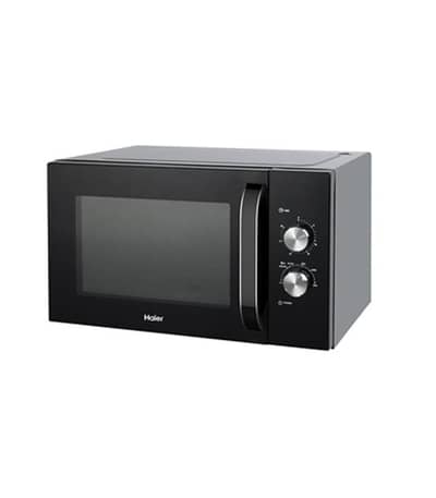 Brand New Haier Microwave Oven - Sleek Black Design (Unopened/Boxed)