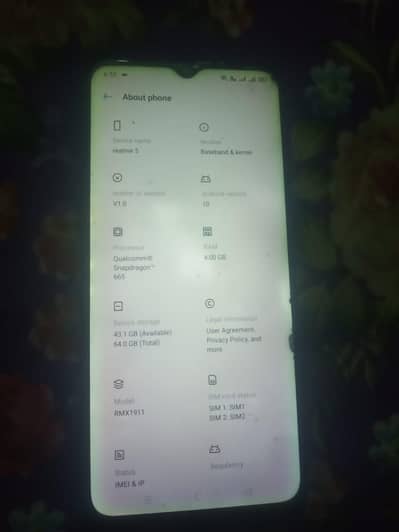 Realme 5 4+64 Gb Official p. t. a approved