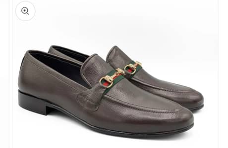 Black Grain Premium Formal leather loafers