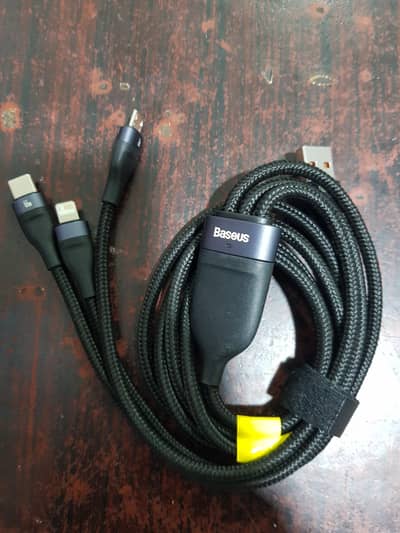 baseus original 3 in1 cables variety