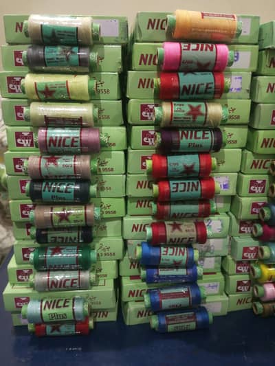 700 color of threds are available for sale