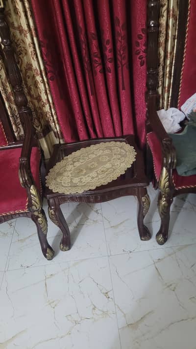 High Chair Set of 2 with Central Table