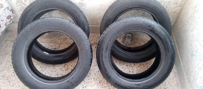 good condition 4 Tyres hai 165-65-14