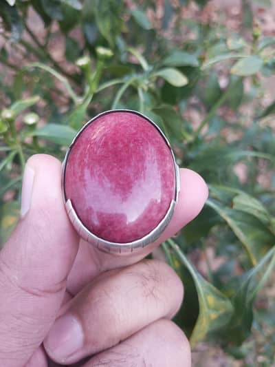 Original jade stone chandi ring   03025815581