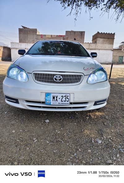 Toyota Corolla XLI 2008