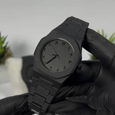 Black arabic aura watch. Killer look