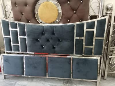 steel furniture/double bed