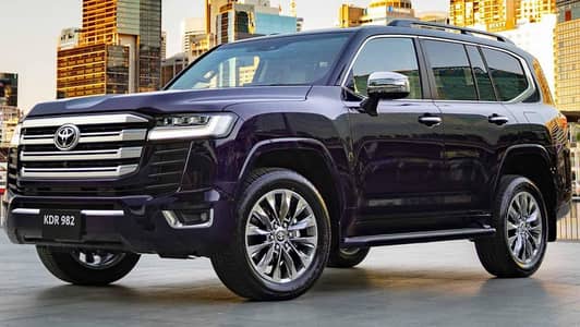 new land cruiser black suv full new technology