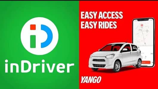 driver required for indrive and yangoo