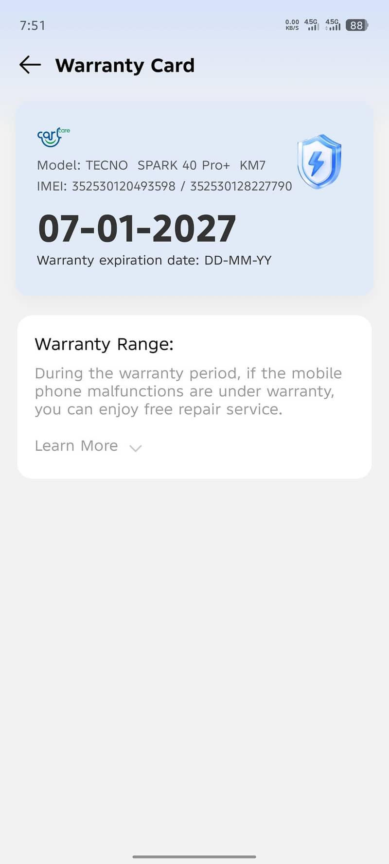 Techno spark 40 pro plus 7