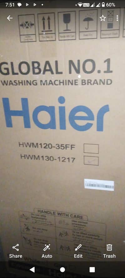 Haier  single washing machine