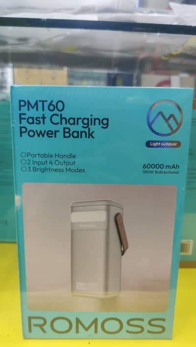 Romoss 60000mAh Power Bank PMT 60 100watt