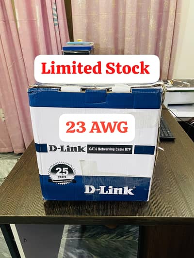 D-Link Cat 6 (23 AWG) 03346994233