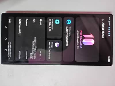 red magic 9 pro 12 /512  10 by 10 condition like new