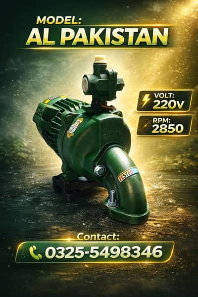  Asli Danish Punjab Water Pump – Heavy Duty Motor – Gujranwala