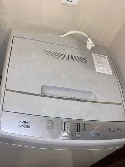 Haier top load automatic washing machine