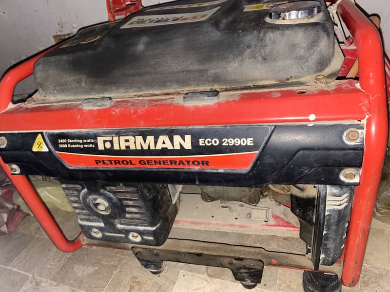 Firman Petrol Generator 4