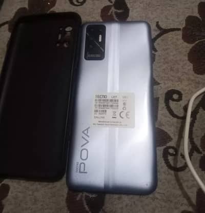 Tecno Pova 2 6/128, 7000 MAH Orignal box sealpack orignal box 1st owne