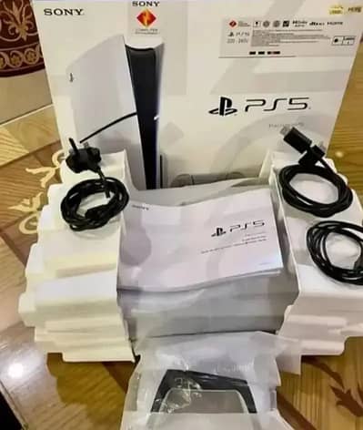 PS5 slim 1tb Disk edition Brand new playstation 5 game 100% Good  My