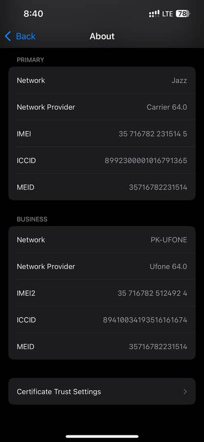 PTA Approved 13 /128Gb