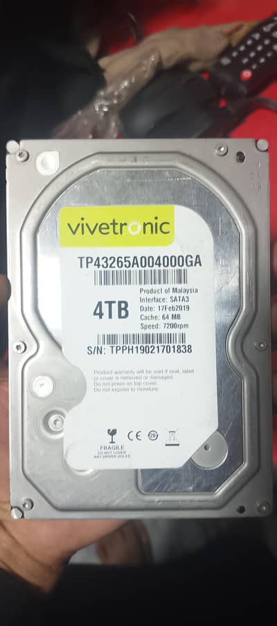 4TB HDD