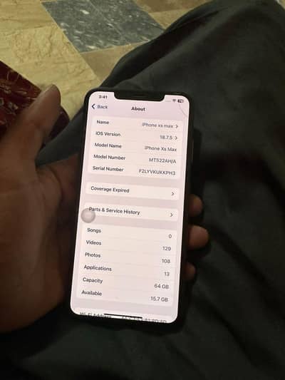 iphone xs max non pta no open repair