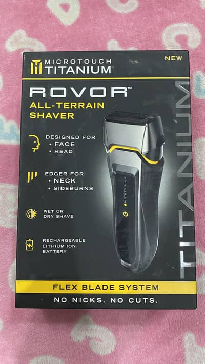 Microtech titanium mens shaver