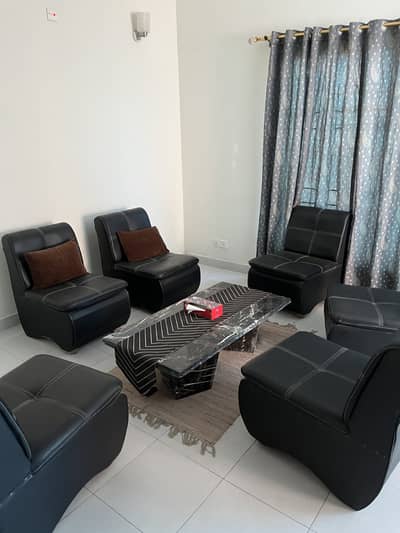 URGENT SALE Leather Sofa set of 7