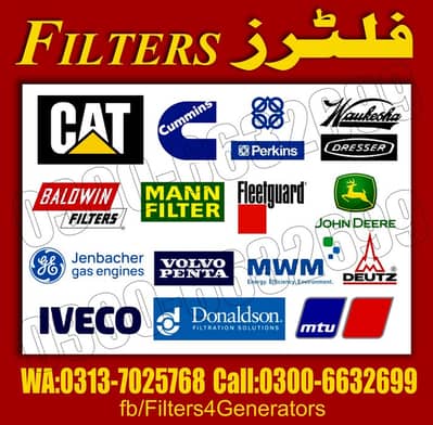 Cummins Perkins caterpillar filters