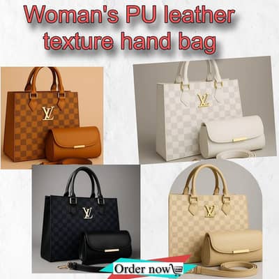 premium edition 2 in 1 luxury hand bag for women