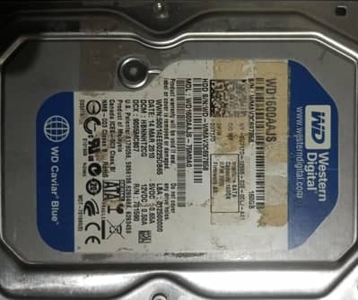 160 GB Hard Disk For Sale Pc.