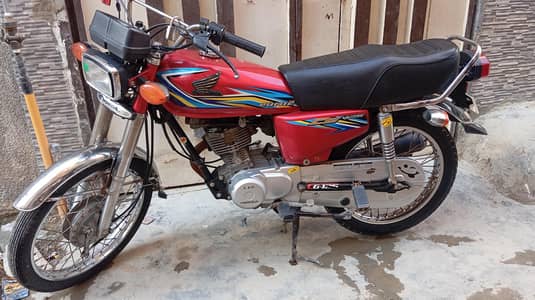 CG 125 Model 2017 Karachi Numbee